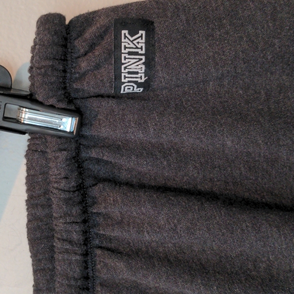 PINK VICTORIA SECRET GREY SWEATPANTS - Picture 3 of 8